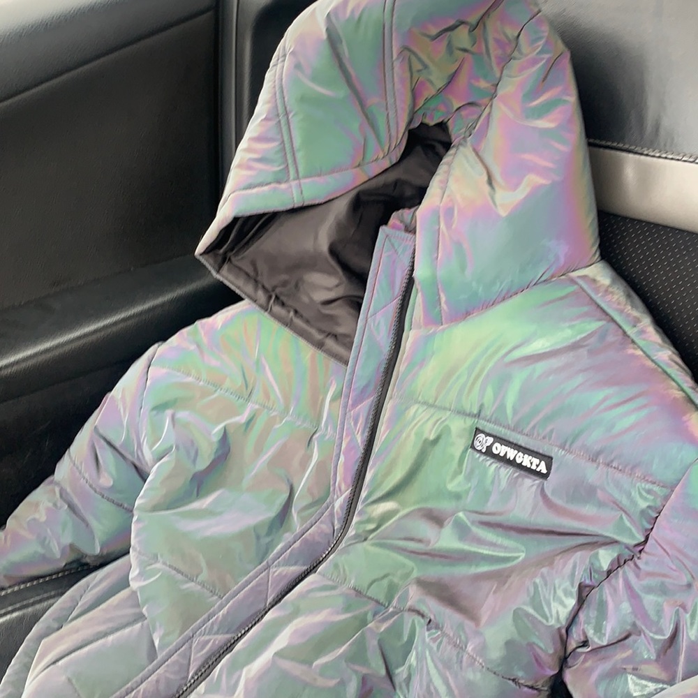 Odd Future Reflective Puffer Coat